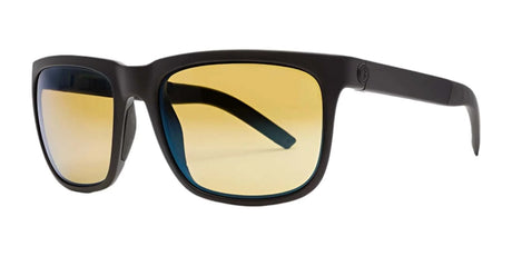 Electric Knoxville Sport M Sunglasses Matte Black / Yellow Polarized Pro