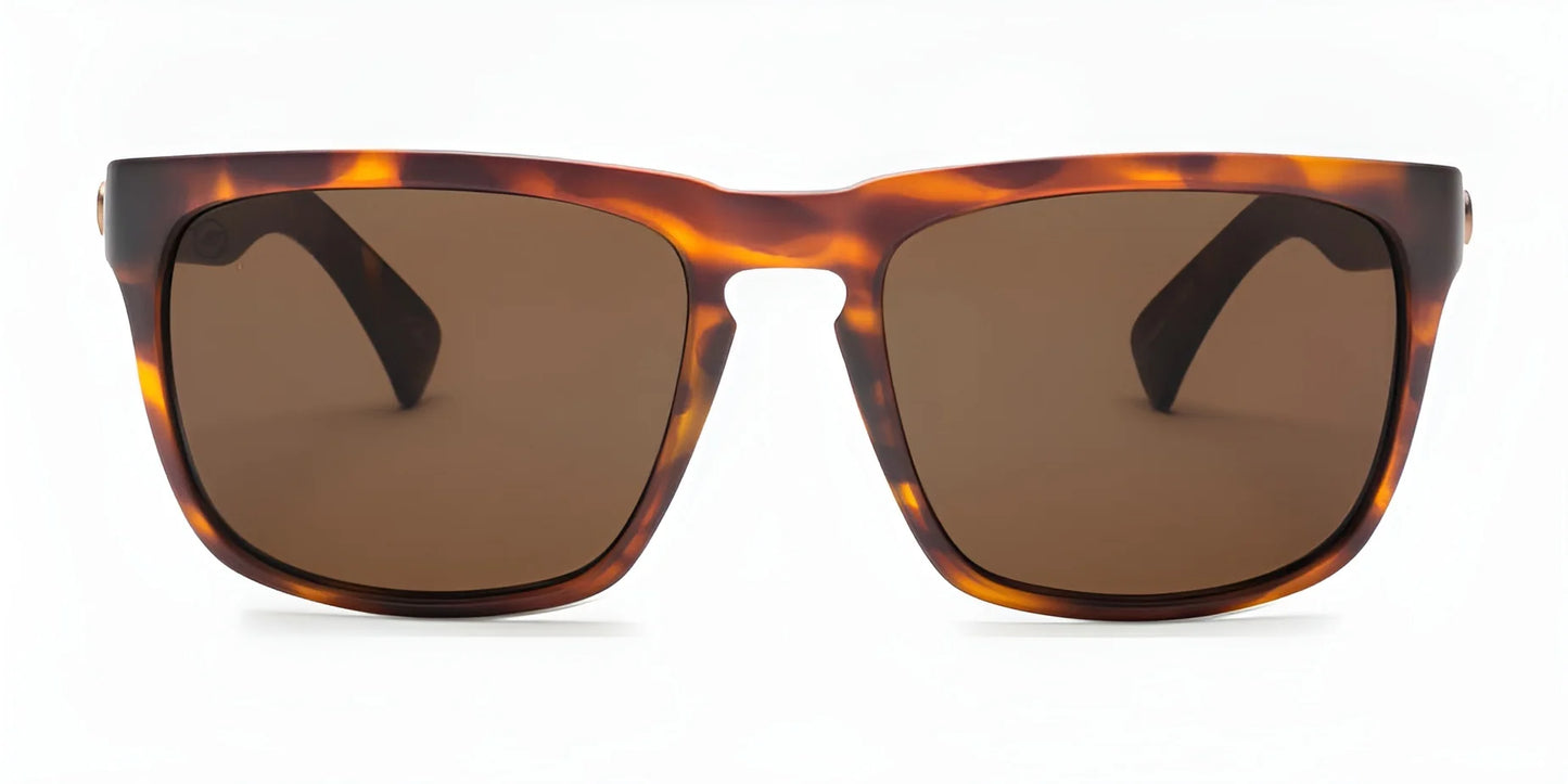 Electric Knoxville XL Sunglasses Matte Tort / Bronze Polarized