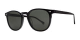 Electric Oak Sunglasses Gloss Black / Grey Polarized