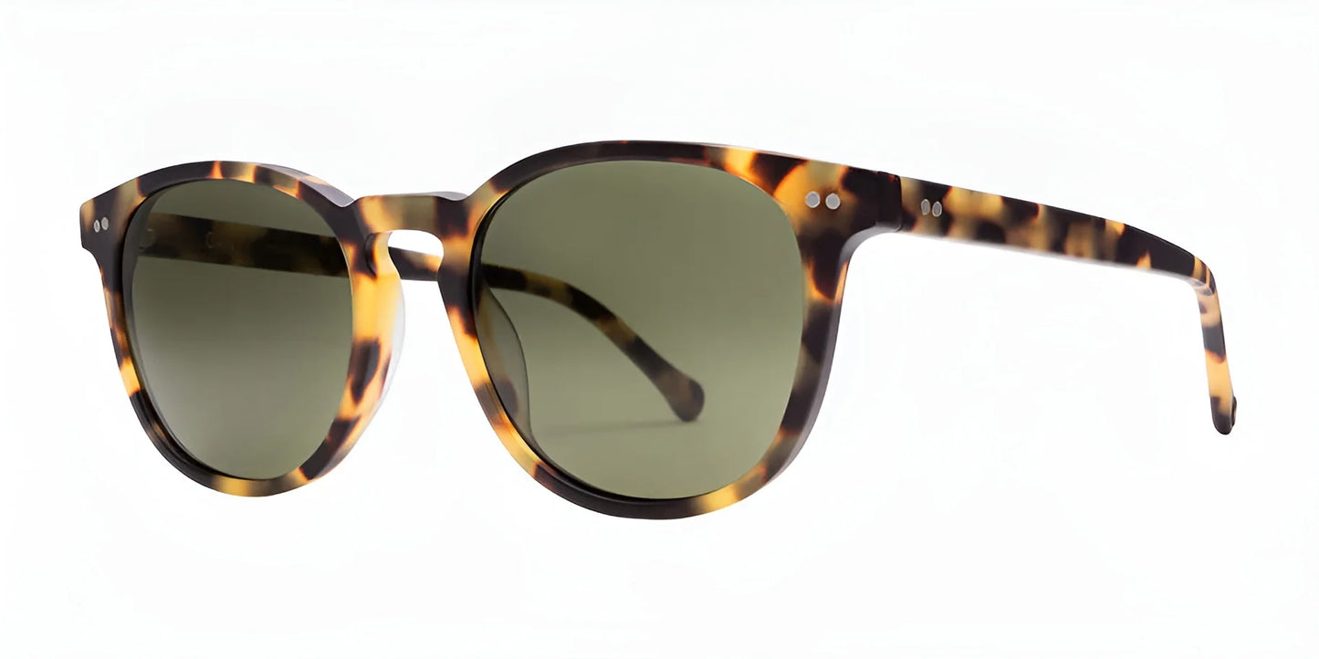 Electric Oak Sunglasses Matte Tort / Grey Polarized