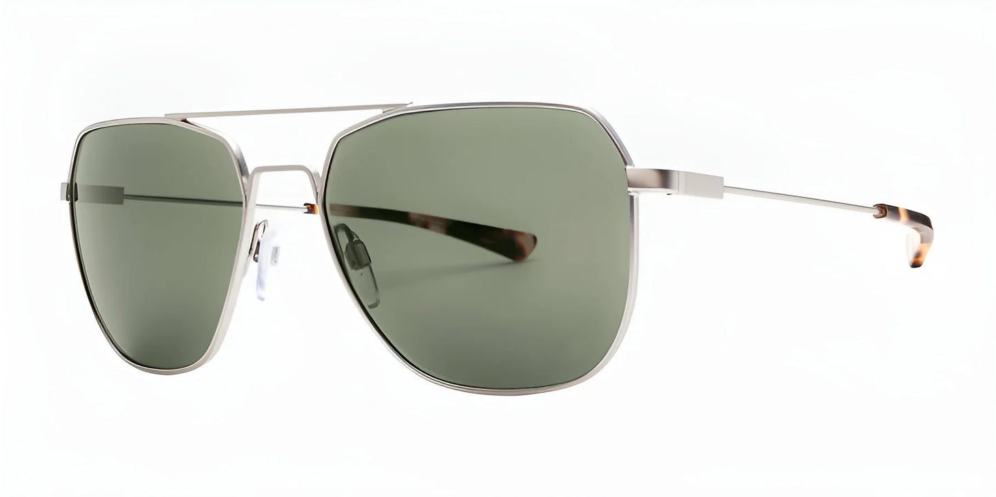 Electric Rodeo Sunglasses Silver / Grey Polarized