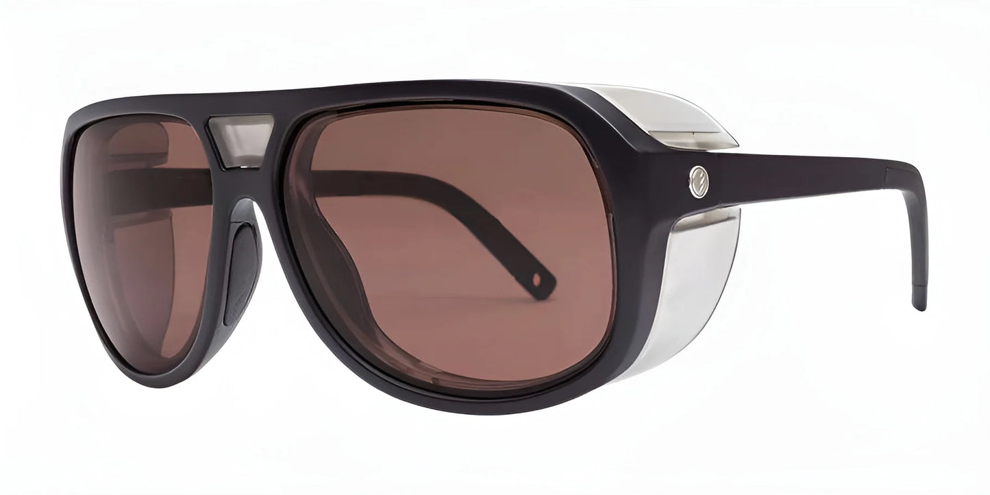 Electric Stacker Sunglasses Matte Black / Rose Polarized Pro