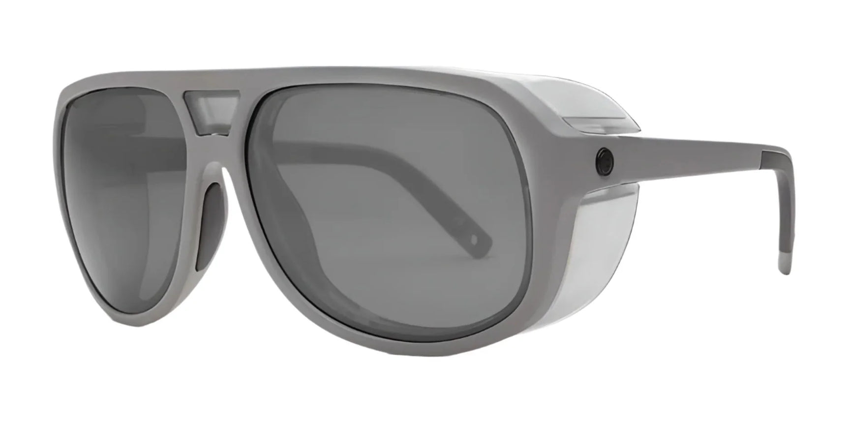 Electric Stacker Sunglasses Battleship / Silver Polarized Pro