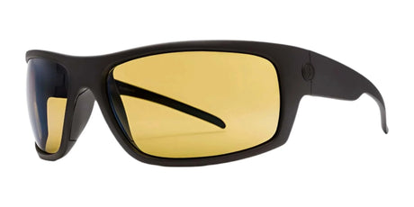 Electric Tech One Sport XL Sunglasses Matte Black / Yellow Polarized Pro