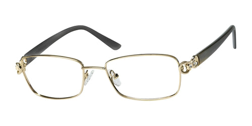 Elegante EL35 Eyeglasses / Size 52 / Gold