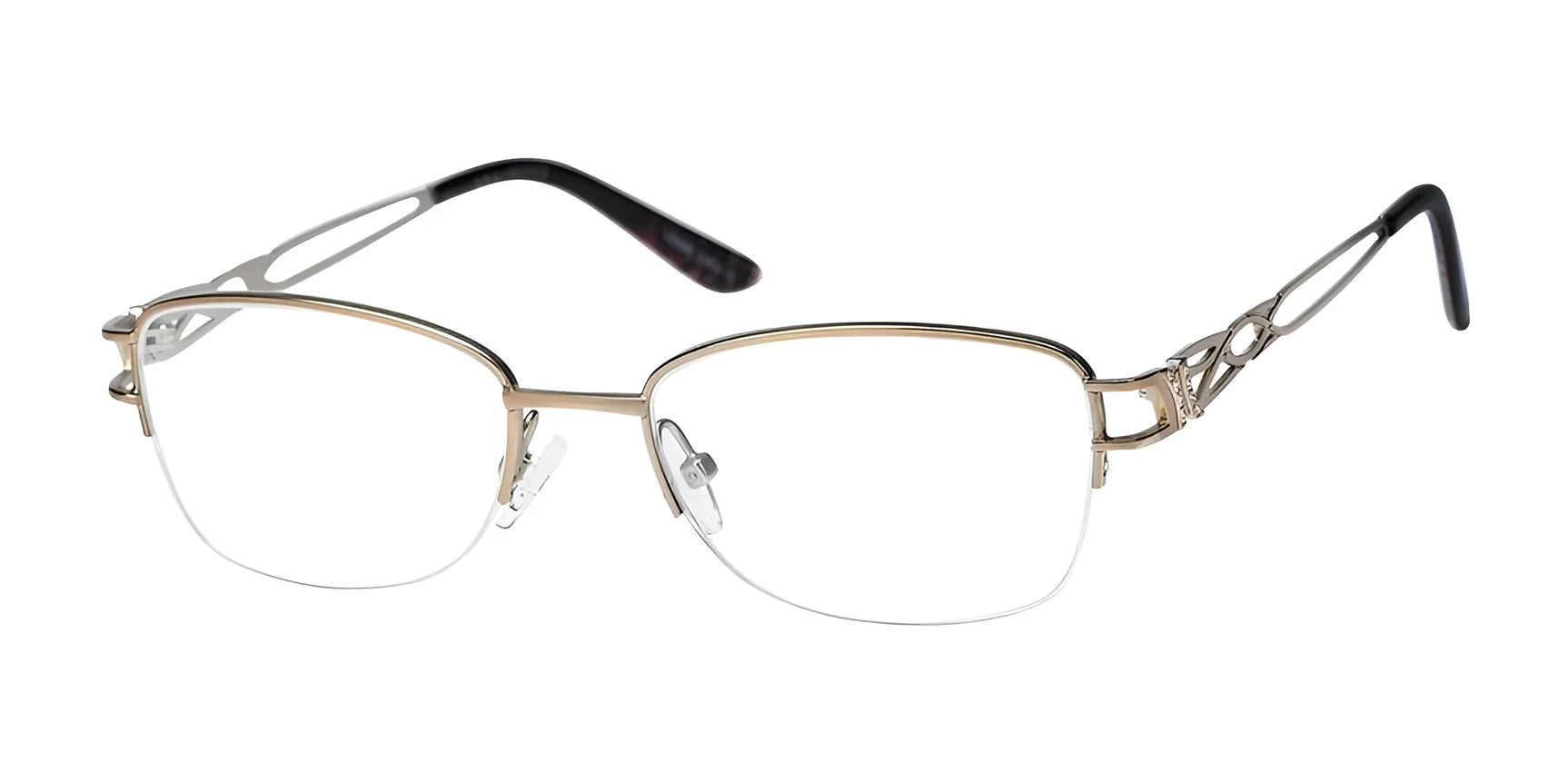 Elegante EL39 Eyeglasses Lt Brown