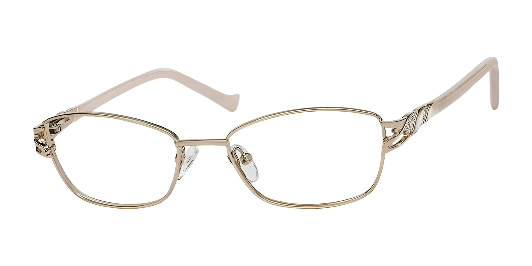 Elegante EL44 Eyeglasses Gold