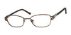 Elegante EL44 Eyeglasses | Size 50 / Light Brown