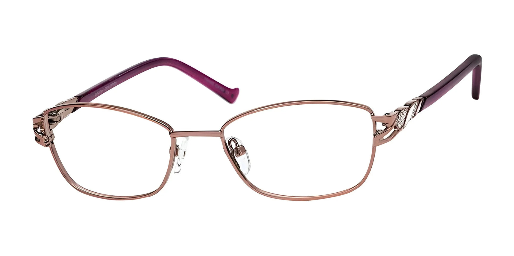 Elegante EL44 Eyeglasses Wine