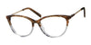 Elegante EL50 Eyeglasses | Size 52 / Brown
