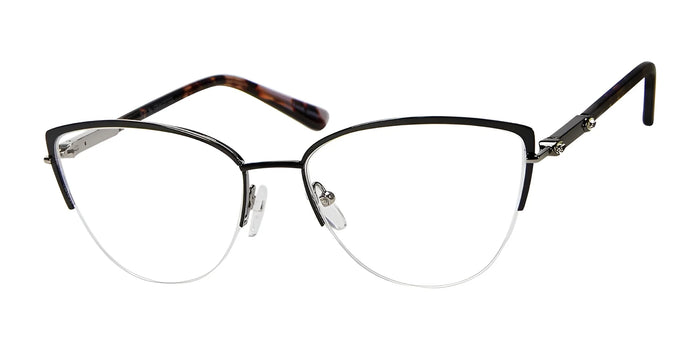 Elegante EL51 Eyeglasses | Size 55 / Black