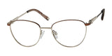 Elegante EL53 Eyeglasses Brown
