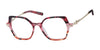 Elegante EL56 Eyeglasses | Size 48 / Wine Demi