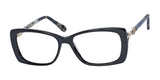 Elegante EL58 Eyeglasses Ebony