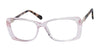 Elegante EL58 Eyeglasses | Size 54 / Pink