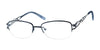 Elegante ELT113 Eyeglasses | Size 53 / Dark Blue
