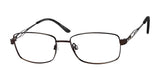 Elegante ELT119 Eyeglasses Chocolate