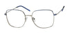 Elegante ELT121 Eyeglasses | Size 55 / Blue/Silver