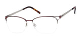 Elegante ELT122 Eyeglasses Wine