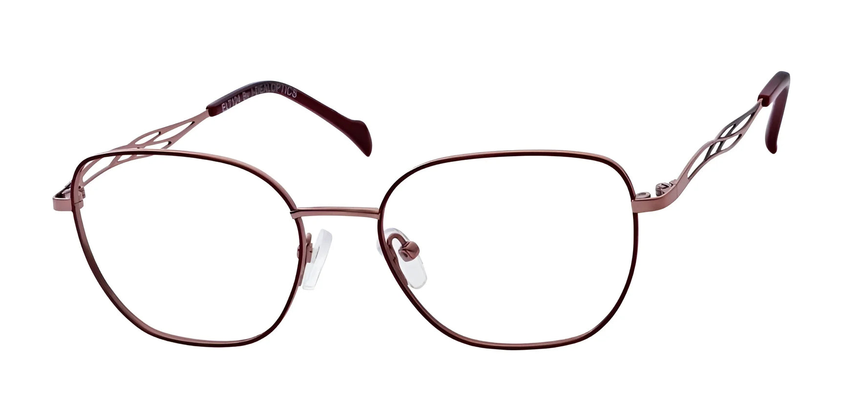 Elegante ELT124 Eyeglasses Wine