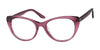 Elevate 23002 Eyeglasses | Size 50 / Plum