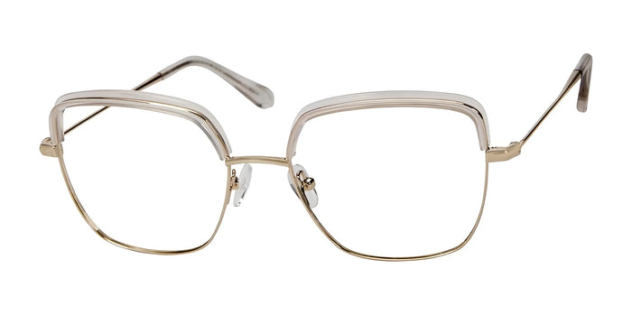 Elevate 23010 Eyeglasses | Size 54 / Chocolate / Gold
