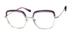 Elevate 23010 Eyeglasses | Size 54 / Plum/Silver