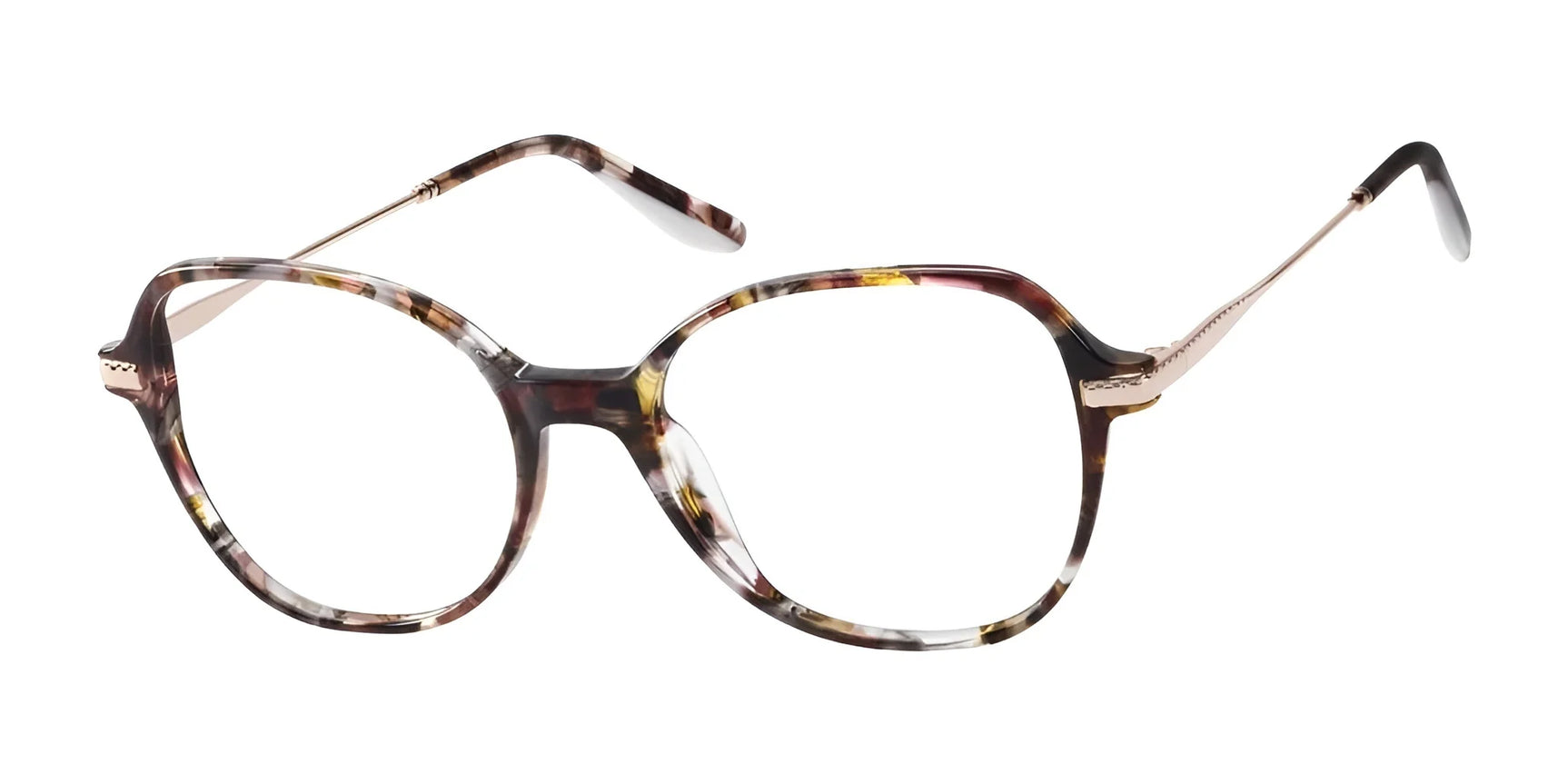 Elevate 23015 Eyeglasses Brown Marble