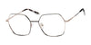 Elevate 23019 Eyeglasses | Size 55 / Black/Copper