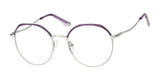 Elevate 23020 Eyeglasses Purple / Silver