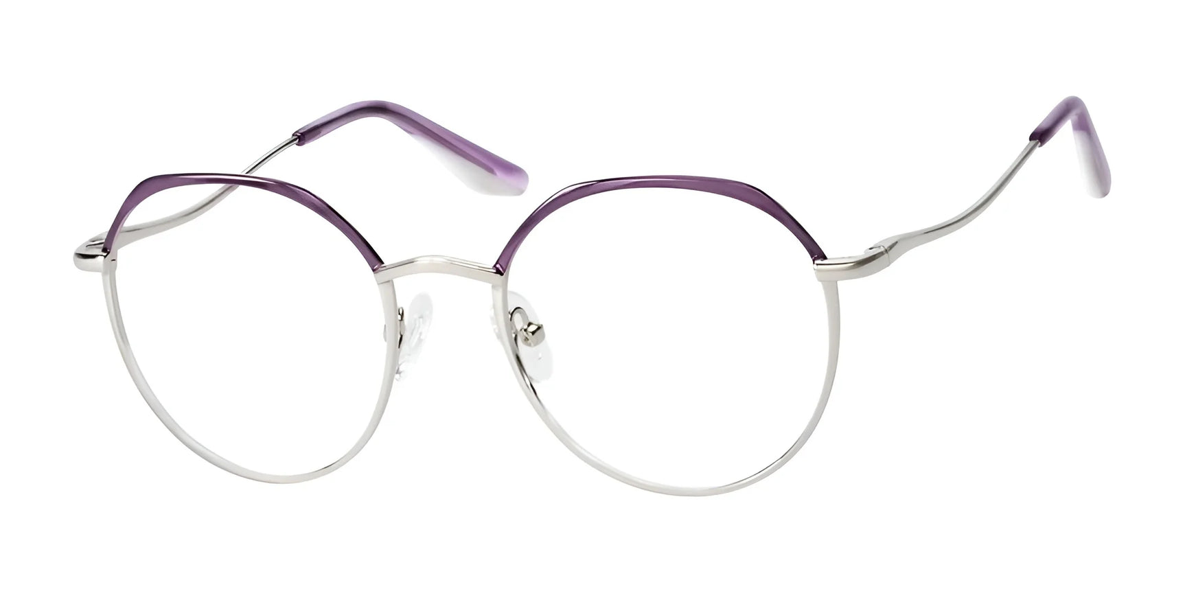 Elevate 23020 Eyeglasses Purple / Silver