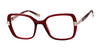 Elevate 23022 Eyeglasses | Size 51 / Red