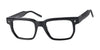 Elevate 23023 Eyeglasses | Size 52 / Ebony