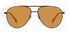EnChroma Atlas LX Sunglasses | Size 61 / Gunmetal / LX1 Light Amber VLT 80%