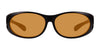 EnChroma Avalon LX Sunglasses | Size 61 / Black / LX1 Light Amber VLT 80%