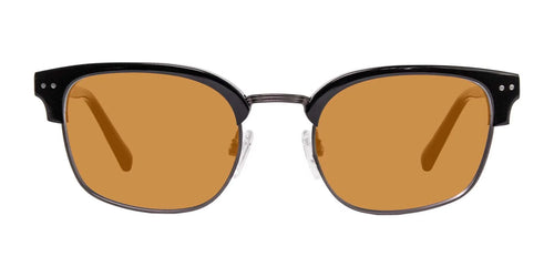 EnChroma Derby LX Sunglasses / Size 51 / Black / LX1 Light Amber VLT 80%