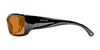 EnChroma Durant LX Sunglasses | Size 57 / Black / LX1 Light Amber VLT 80%