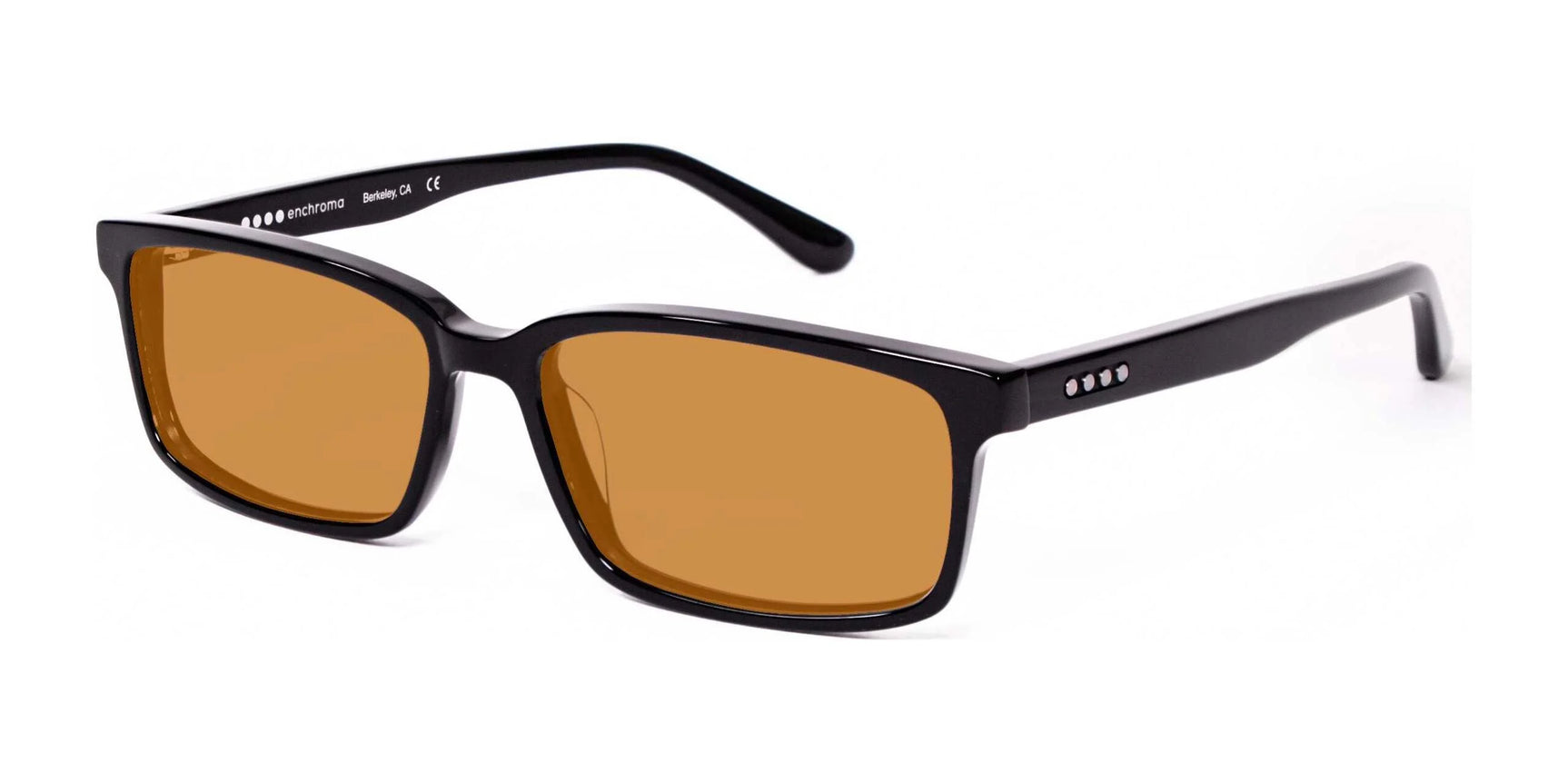 EnChroma Grant LX Sunglasses Black / LX4 Deep Chestnut