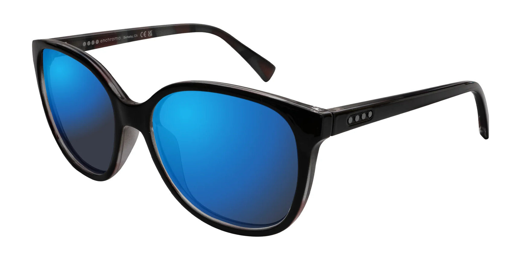 EnChroma Laurel CX Sunglasses Black / Outdoor Protan