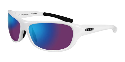 EnChroma Monterey CX Sunglasses / Size 63 / White / CX2 Shade