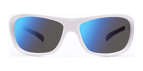 EnChroma Monterey CX Sunglasses / Size 63 / White / CX2 Shade