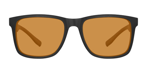 EnChroma Tilden LX Sunglasses / Size 52 / Black / LX1 Light Amber VLT 80%