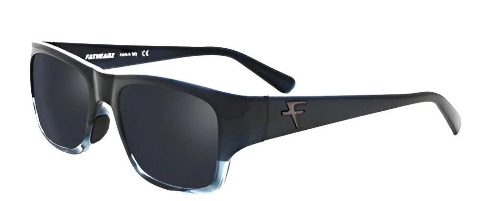 Fatheadz 10 PLY Sunglasses Matte Black Smoke