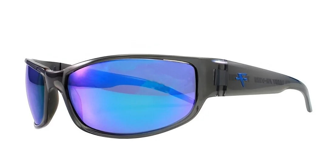 Fatheadz BIG DADDY Sunglasses Trans Grey Glacier Blue