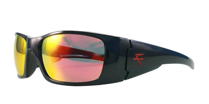 Fatheadz BLACK NITRO Sunglasses Black Volcanic Red