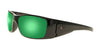 Fatheadz BLACK NITRO Sunglasses | Size 66 / Black / Green & Ri-Pel (Inshore Fishing)