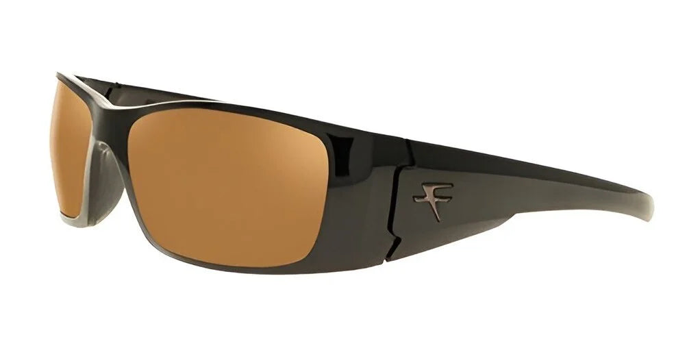 Fatheadz BLACK NITRO Sunglasses Black Super Copper (Inshore Fishing)