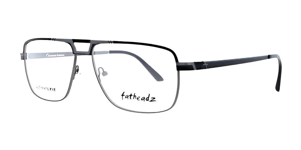 Fatheadz COLLATERAL Eyeglasses Black / Gunmetal