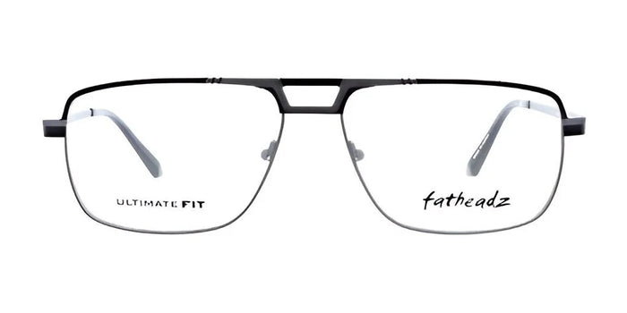 Fatheadz COLLATERAL Eyeglasses | Size 60 / Black / Gunmetal