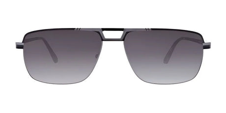 Fatheadz COLLATERAL Sunglasses Black / Gunmetal Gradient Smoke, Non Polar